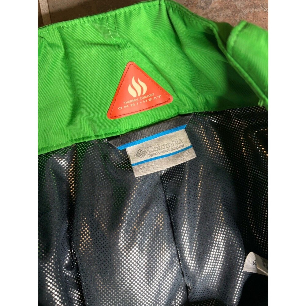 Columbia Snow Pants Lime Green Ski Snowboard Size S Regular - Picture 4 of 5